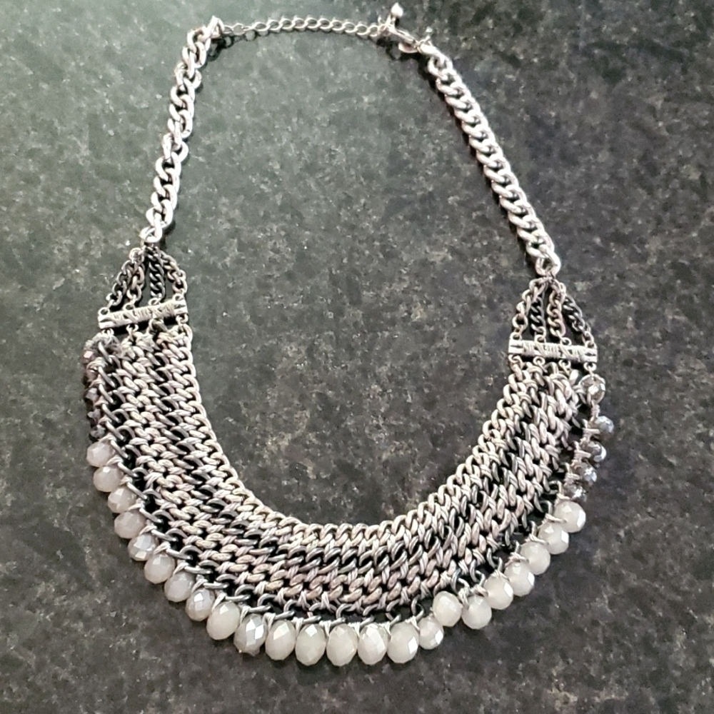 Express Egyptian Style Layered Statement Necklace - image 1